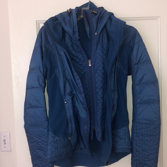 Lululemon fleece/nylon all purpose jacket - Picture 2 of 5